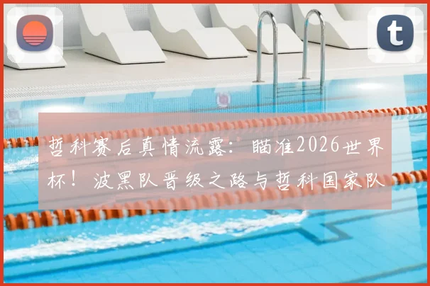 哲科赛后真情流露：瞄准2026世界杯！波黑队晋级之路与哲科国家队生涯深度解析